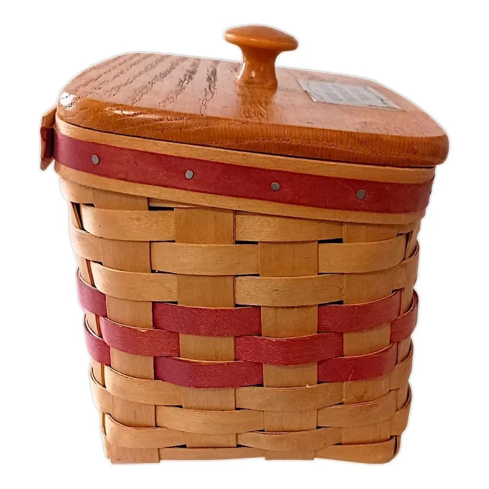 Bradford Basket Co Basket Lidded Handmade USA‎ Everyday A Precious Gift From God